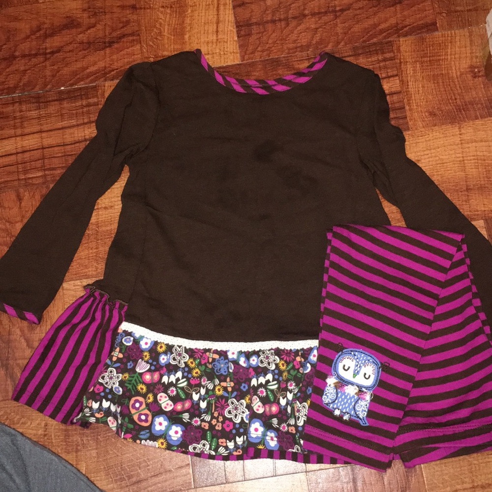 Stripe & Floral Outfit